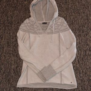 Eddie Bauer knitted hooded sweatshirt